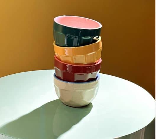 MULTI-COLOR cups from Polspotten.