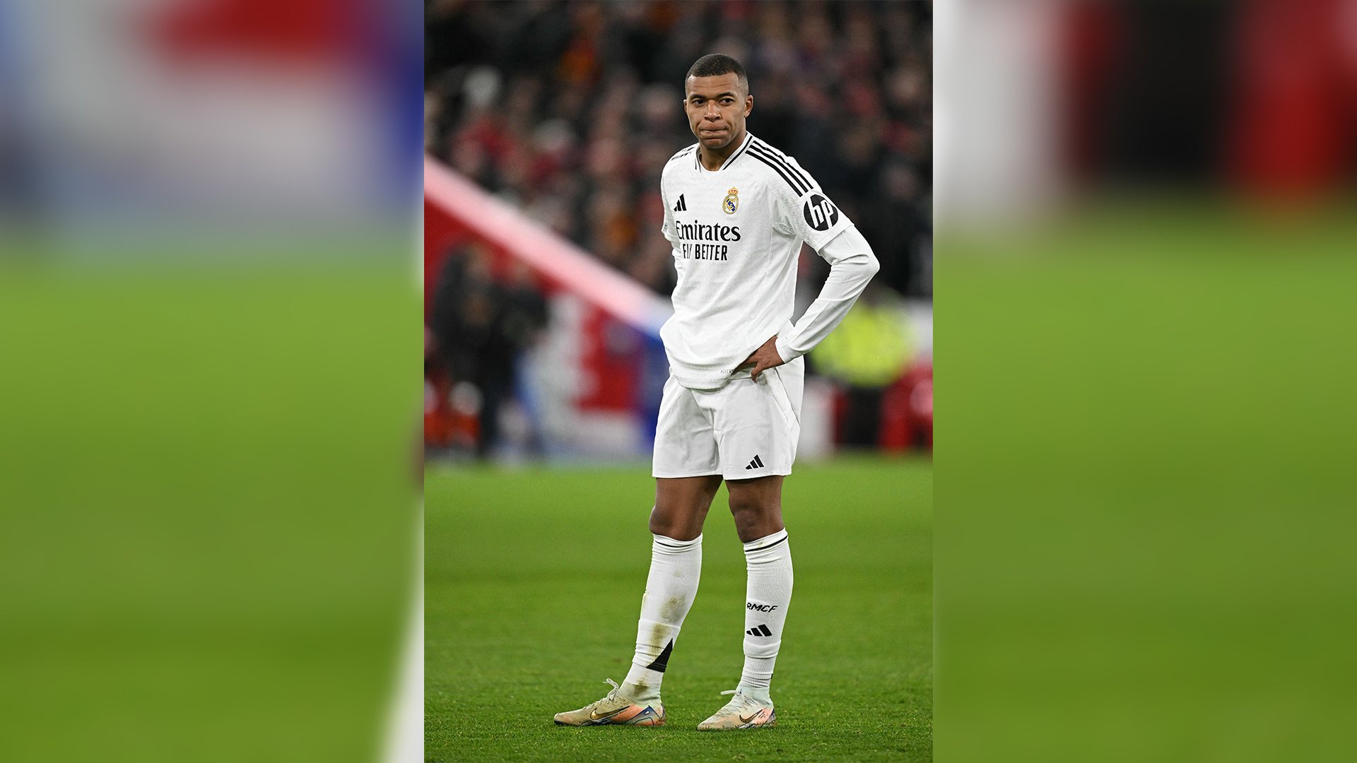 Mbappe misses penalty shot