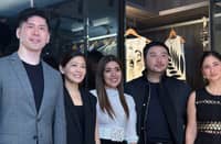 (From left) Opulence Design Concept owners Gerry and Jinky Sy, Happy Ongpauco-Tiu and Sydney Yap.