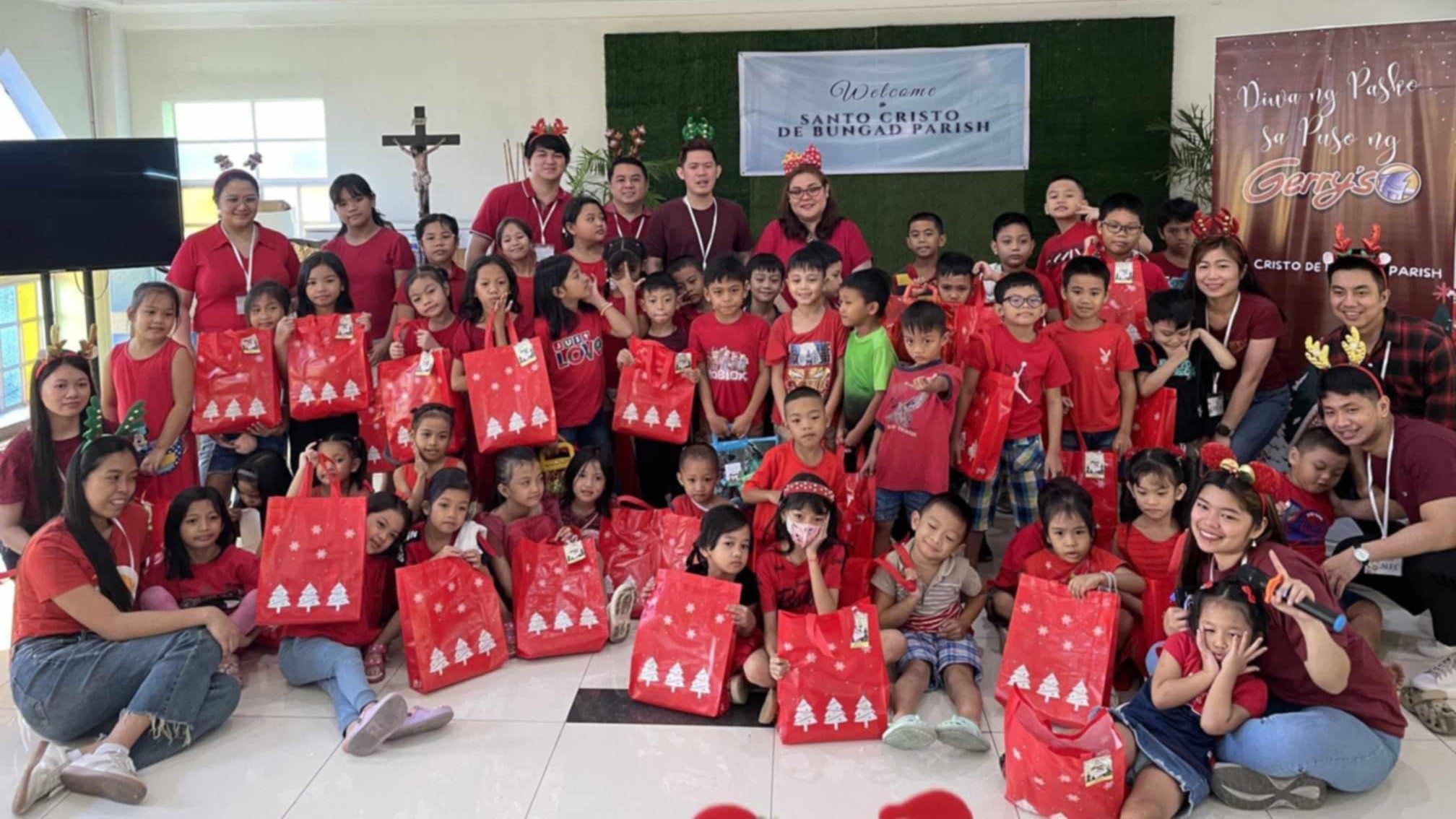 Gerry’s makes children’s Christmas merry