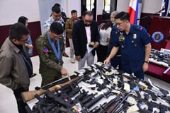 Police confiscates 939 guns in Central Luzon
