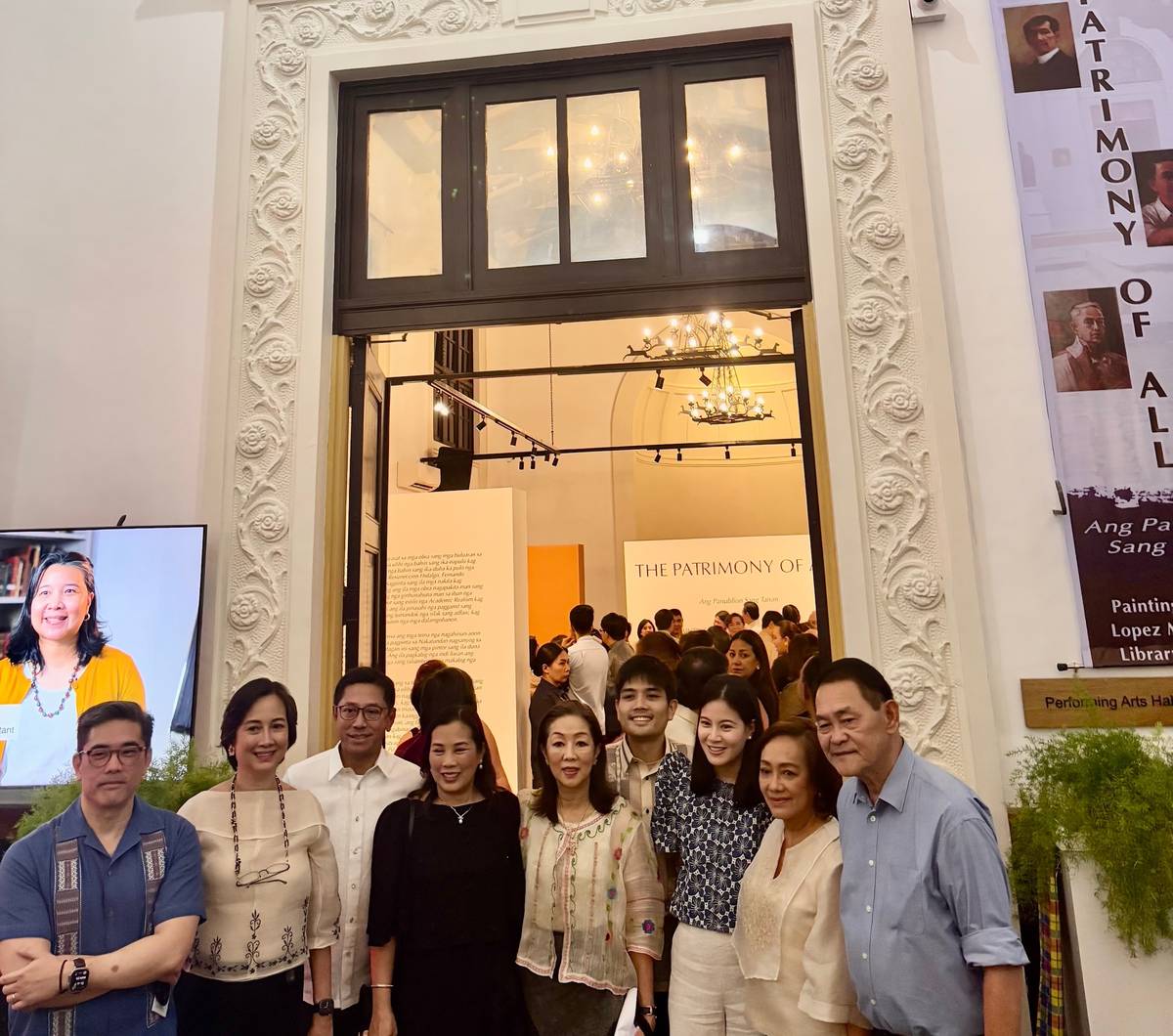 The Lopez Family: Jay Lopez, Bettina Lopez-Osmeña, Beaver Lopez, Rina Lopez, Cedie Lopez Vargas, Marco Lopez Vargas, Tisha de Ocampo-Vargas, Sarah Opolencia Peña, Judgee Lopez Peña.