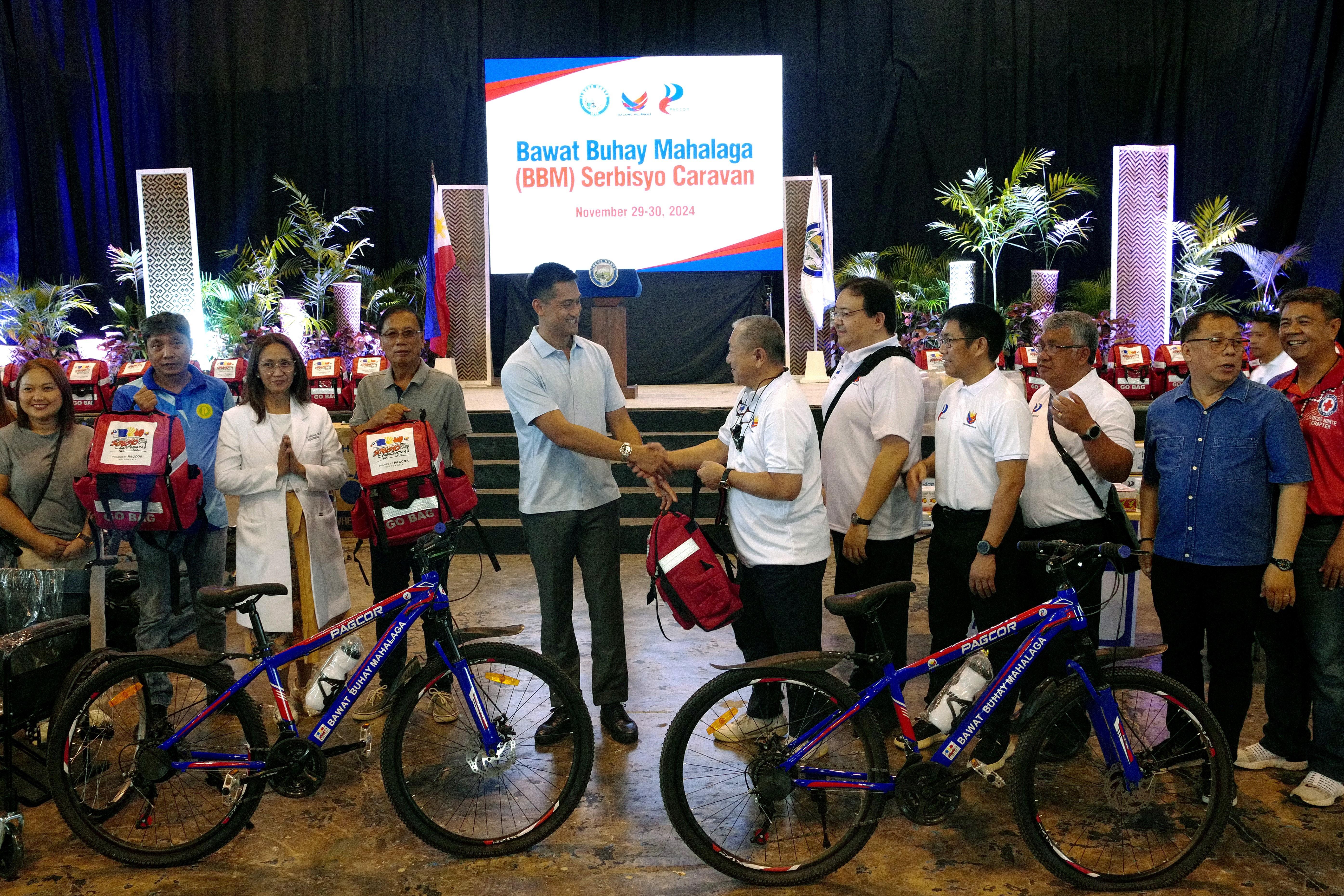 PAGCOR caravan brings health services, aid to Ilocos Norte
