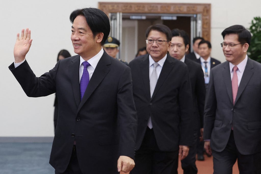 Taiwan's Lai departs for US stopover during Pacific trip