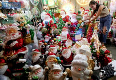 Christmas decor in Dapitan