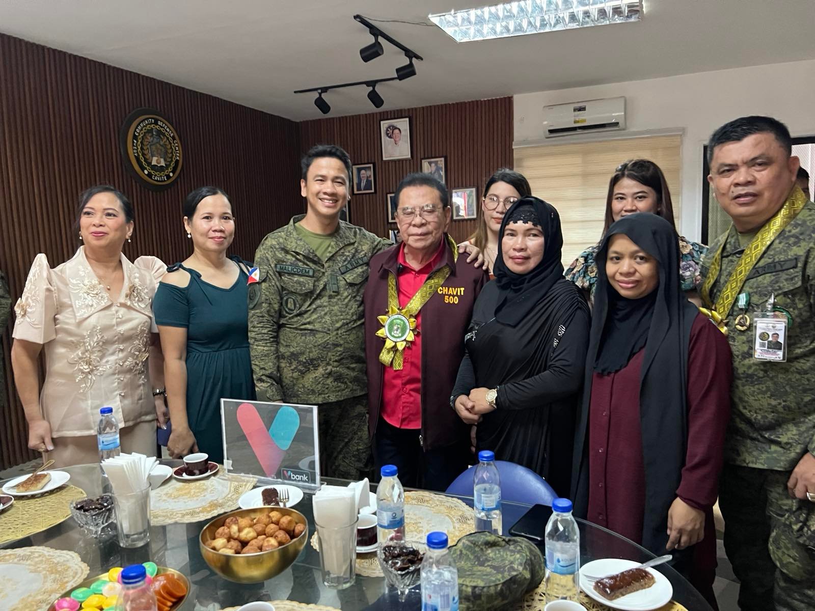 Singson reaffirms support for Philippine Army at Camp Riego de Dios