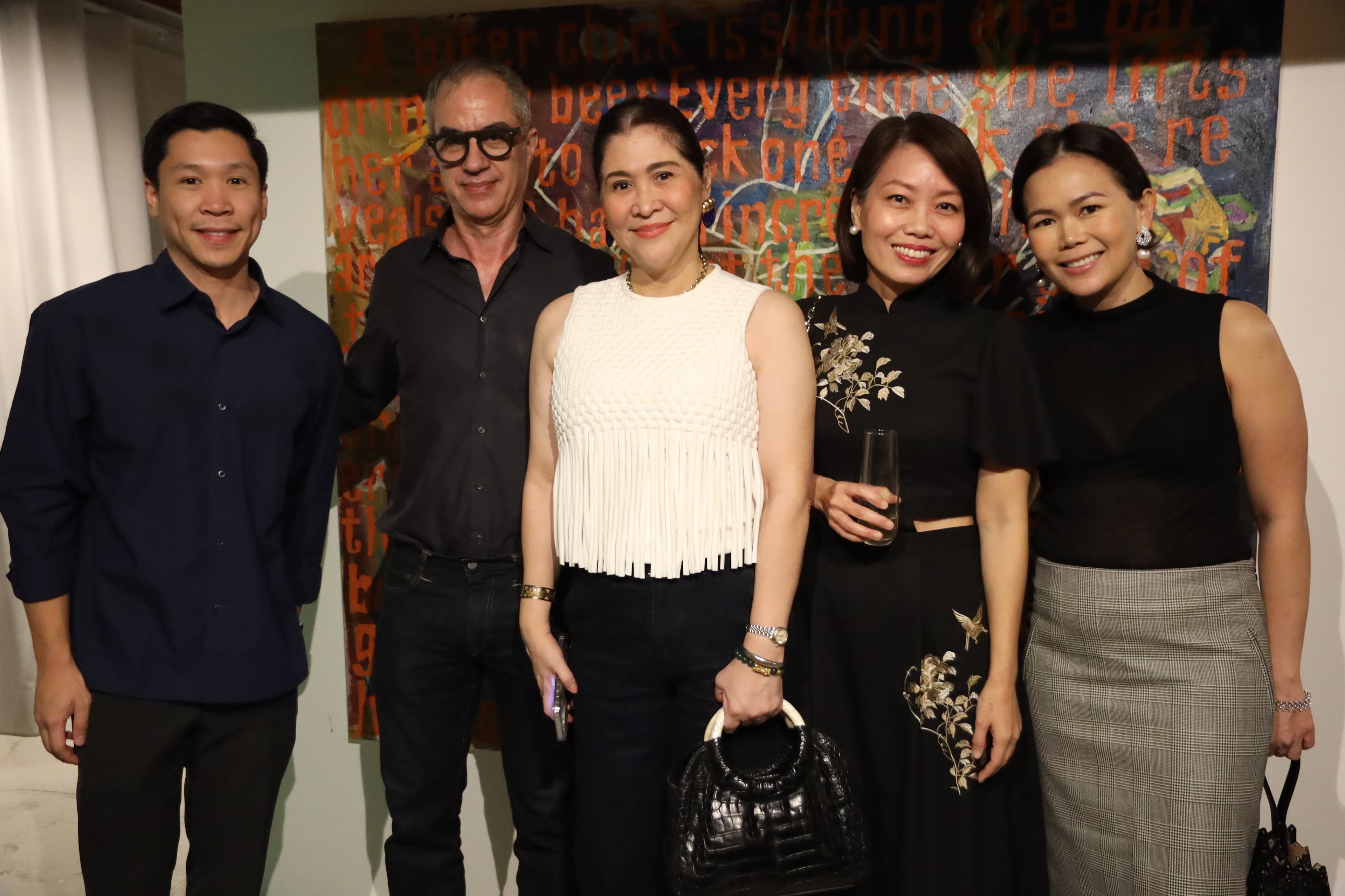 Councilor Simon Tantoco, Mark Wilson, Mons Romulo, Ambasador Constance See of Singapore and Jet Acuzar.