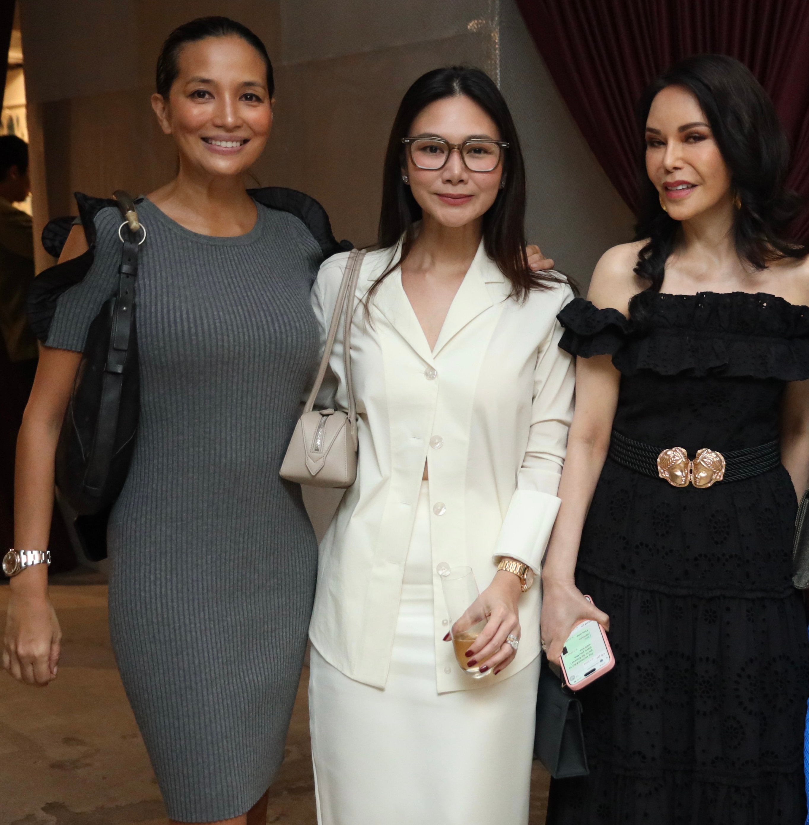 Celine Lopez, Kai Lim and Ching Cruz.