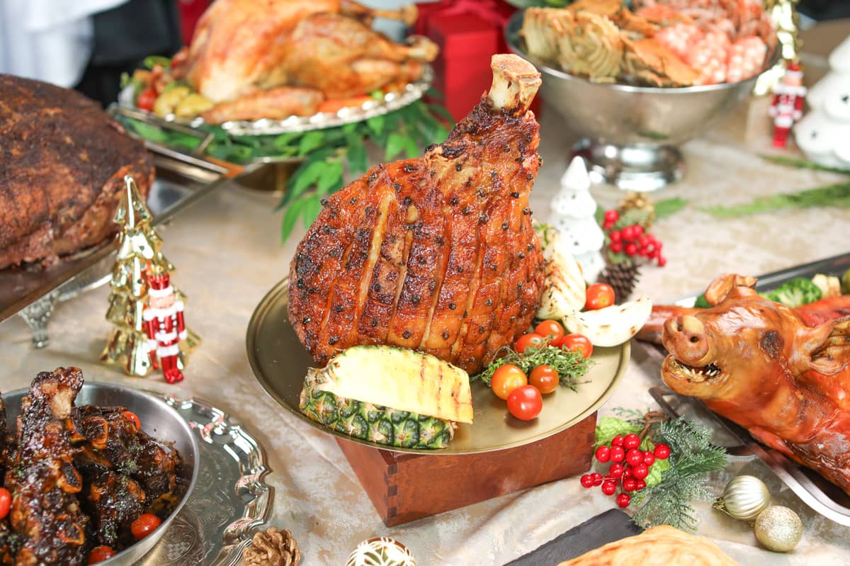 Delicious. Cyan Modern Kitchen's Festive Buffet.