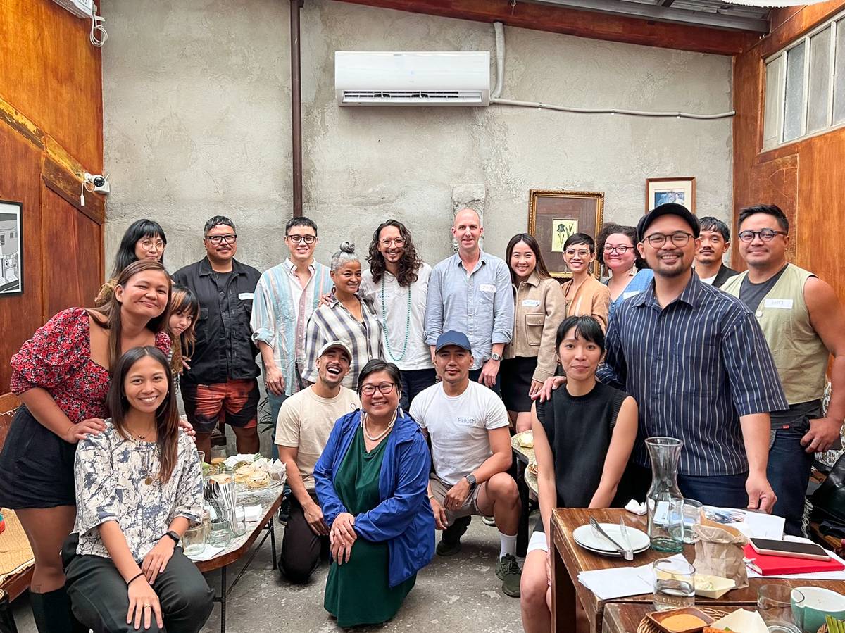 Roundtable with Filipino artists for the Culture Responds to Global Challenges program.