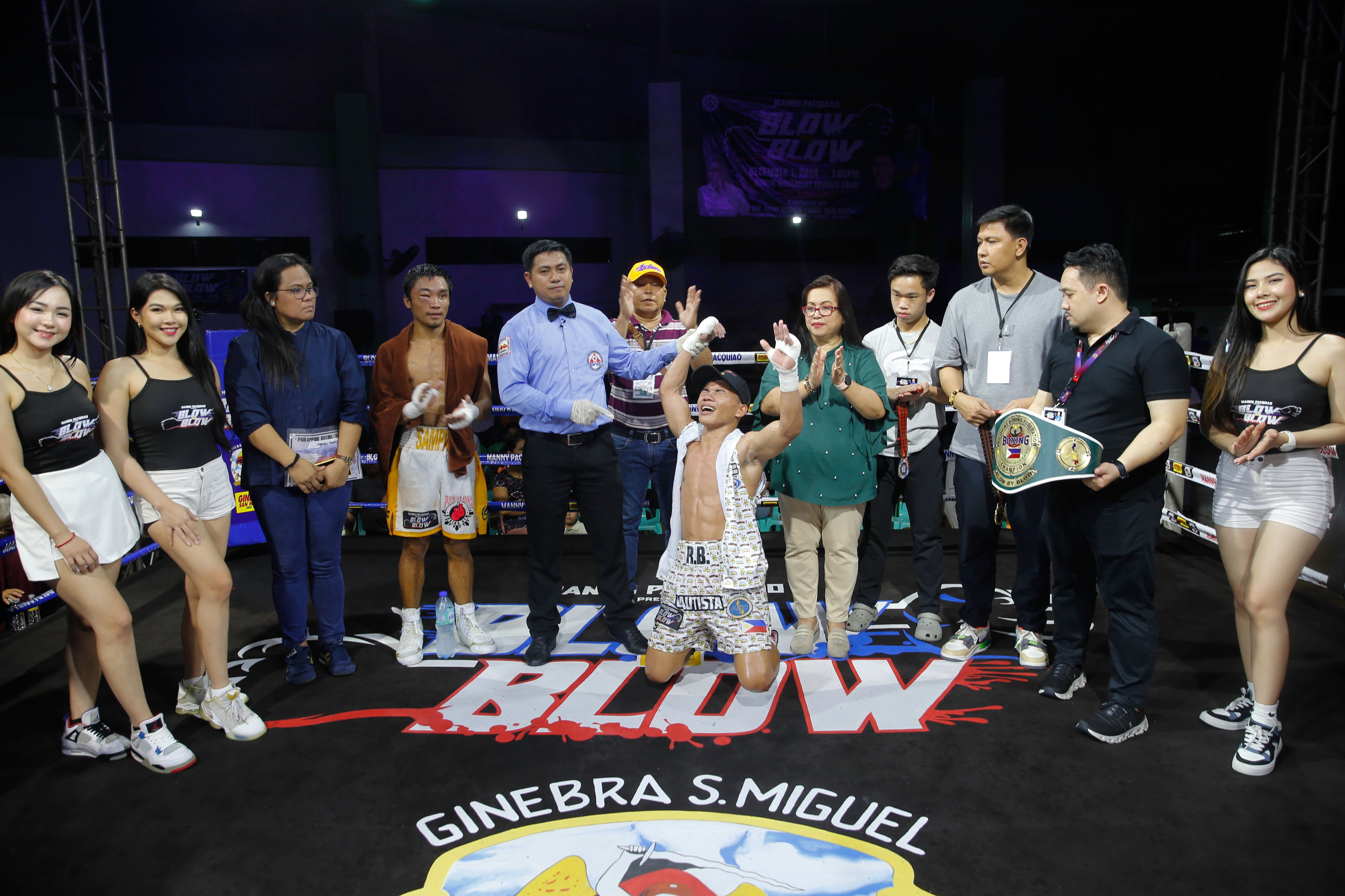 Bautista gets past Sampaga