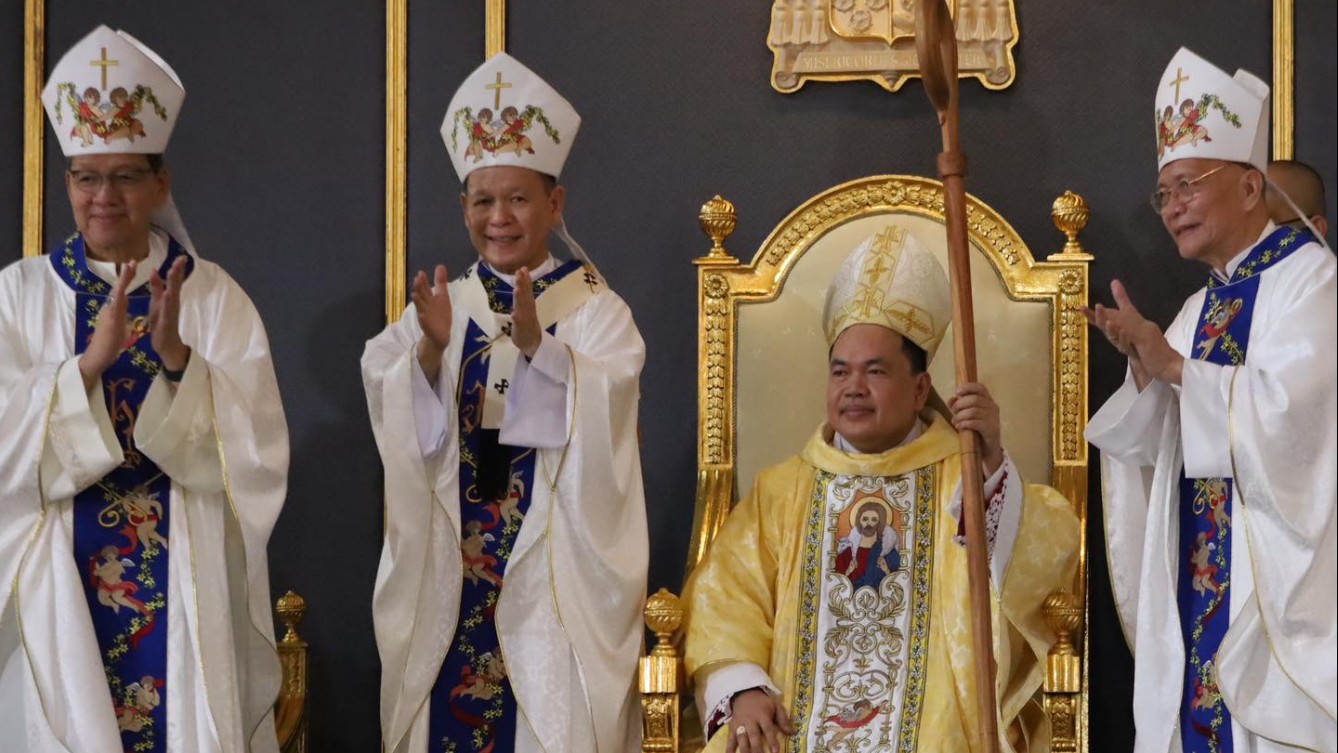Ayuban ordained as Cubao diocese bishop