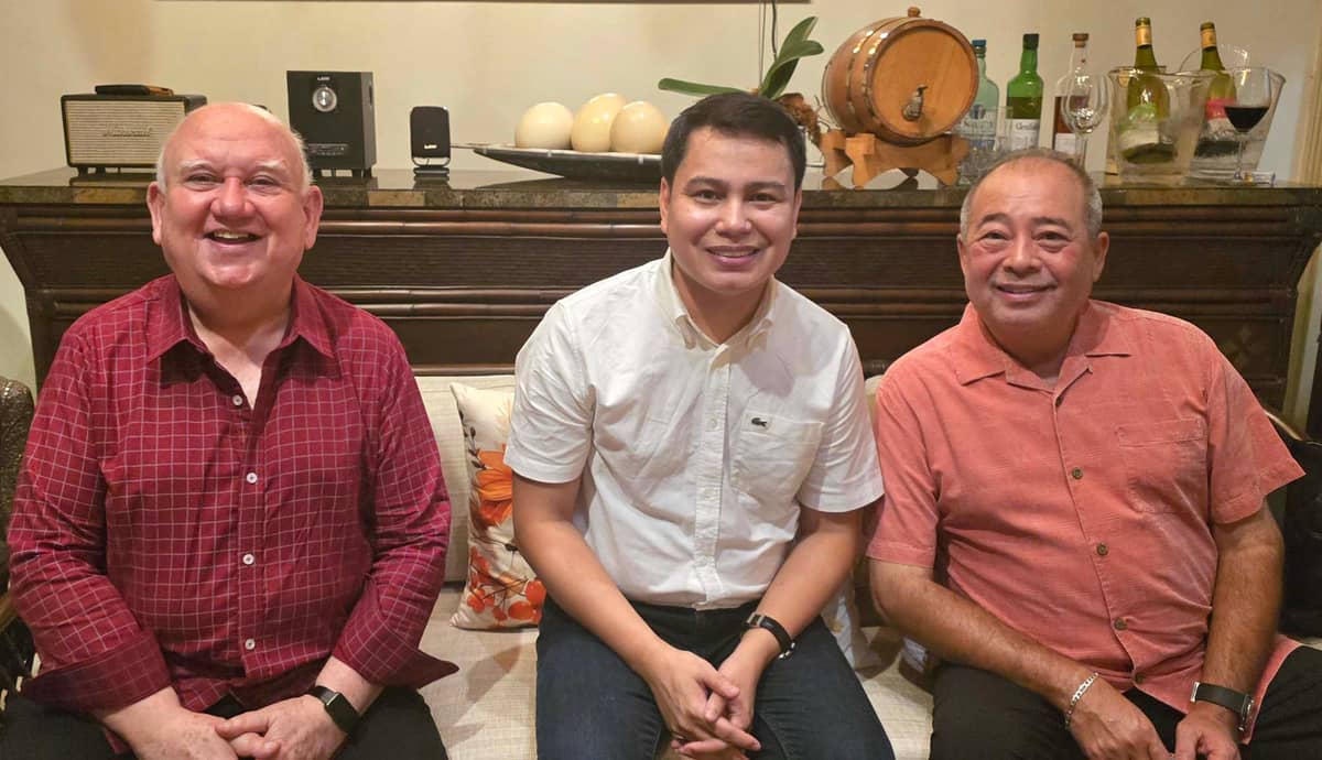 Edu Jarque, John Philip Lim and Freddie Alquiros.