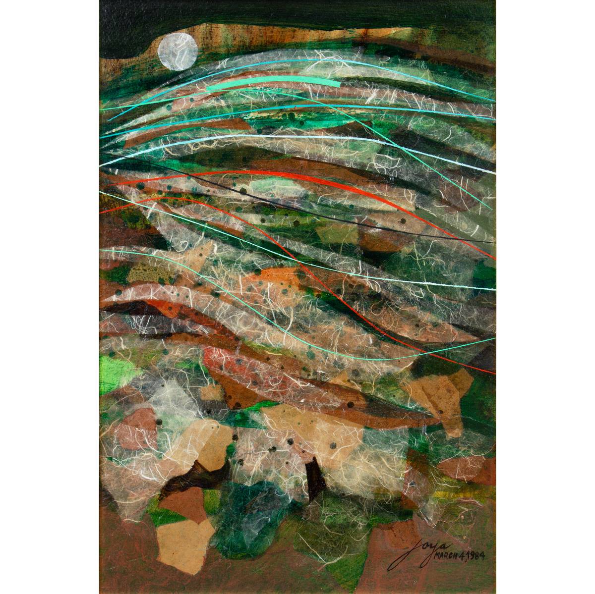 ‘Endaya’ by José Joya, 1984, estimated P1,300,000 to P1,500,000.
