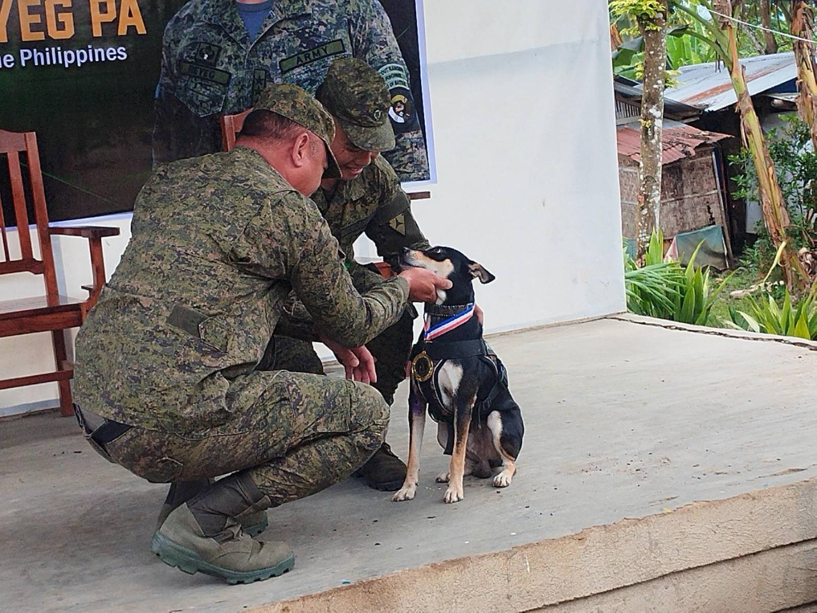 VISCOM honors K9 'Itum' for role in Negros encounters