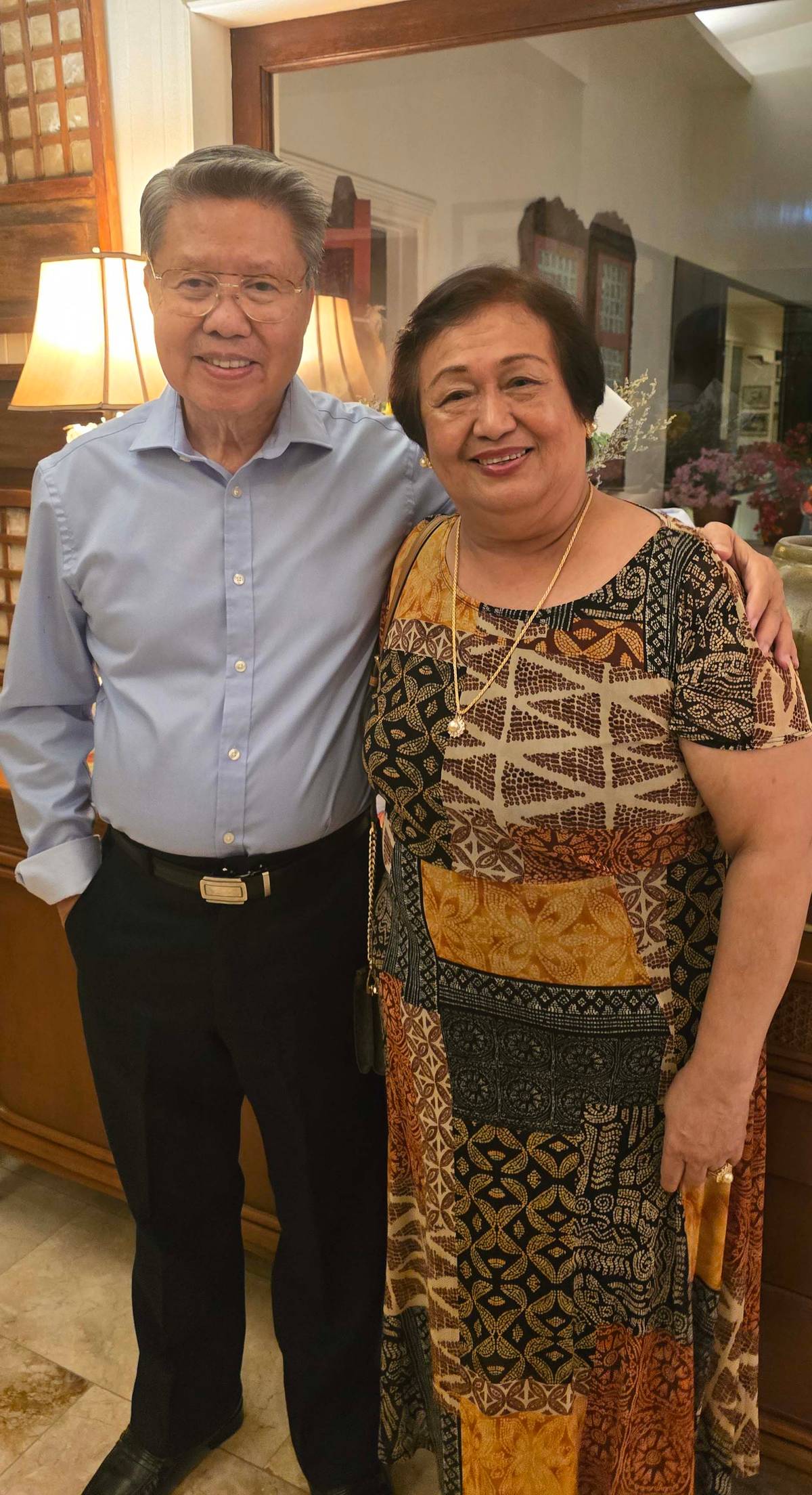 Oscar and Bess Zanoria.