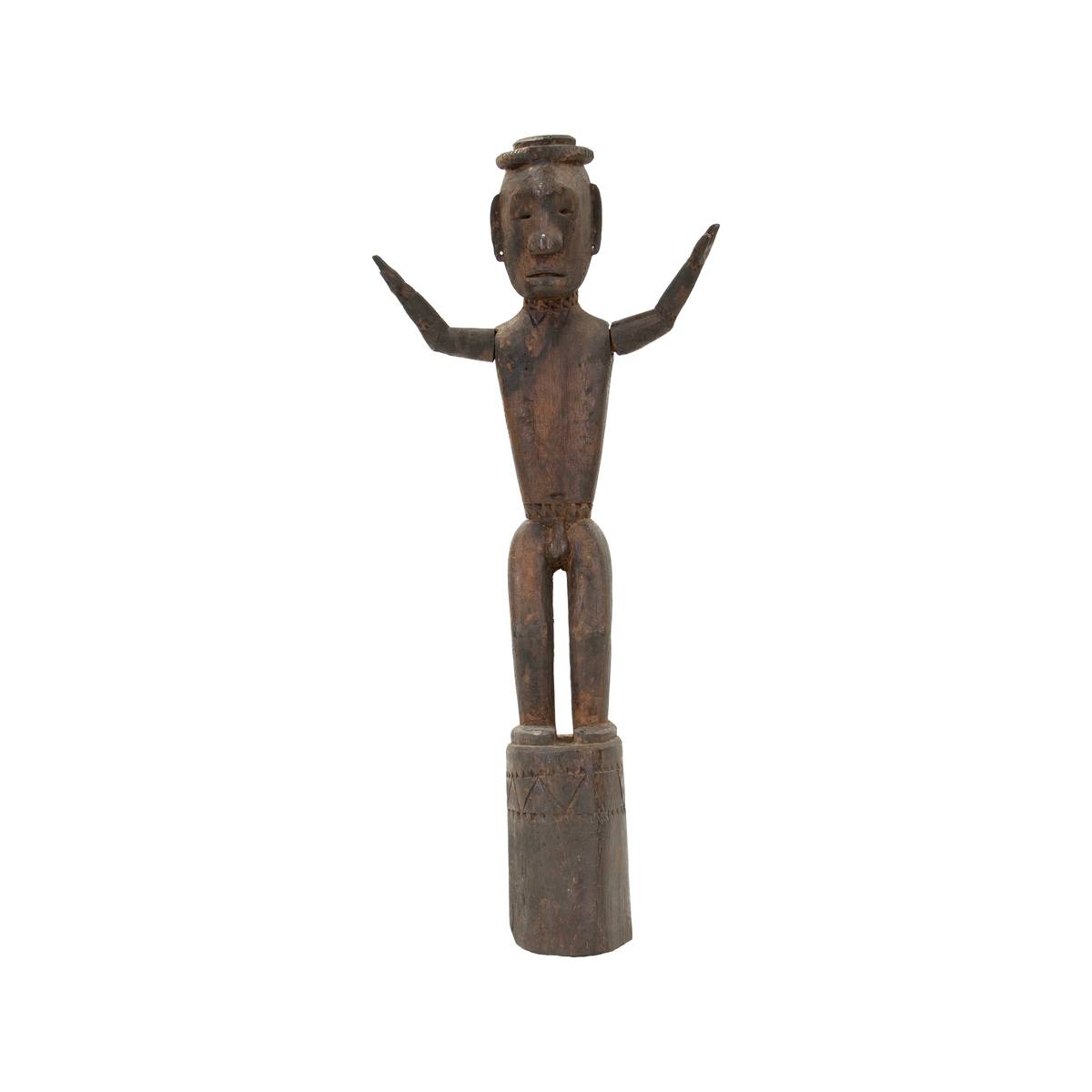 ‘A rare dancing bulul,’ early 20th century, estimated P240,000 to P300,000.