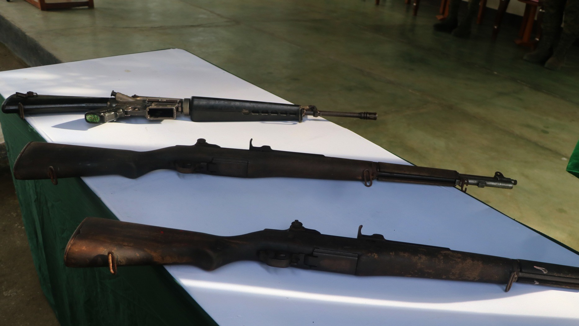 Army seizes 46 loose firearms