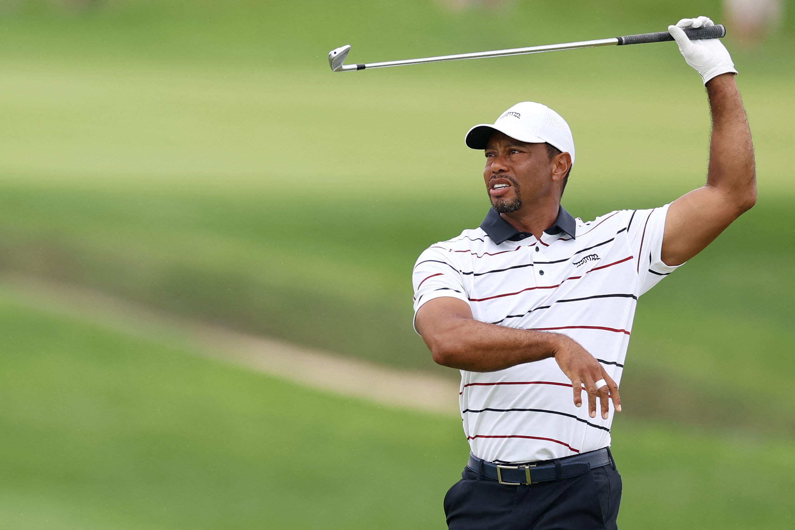 WOUNDED TIGER: Woods recovery still has ‘long way to go’