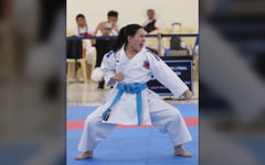 Nirza strikes gold in karate