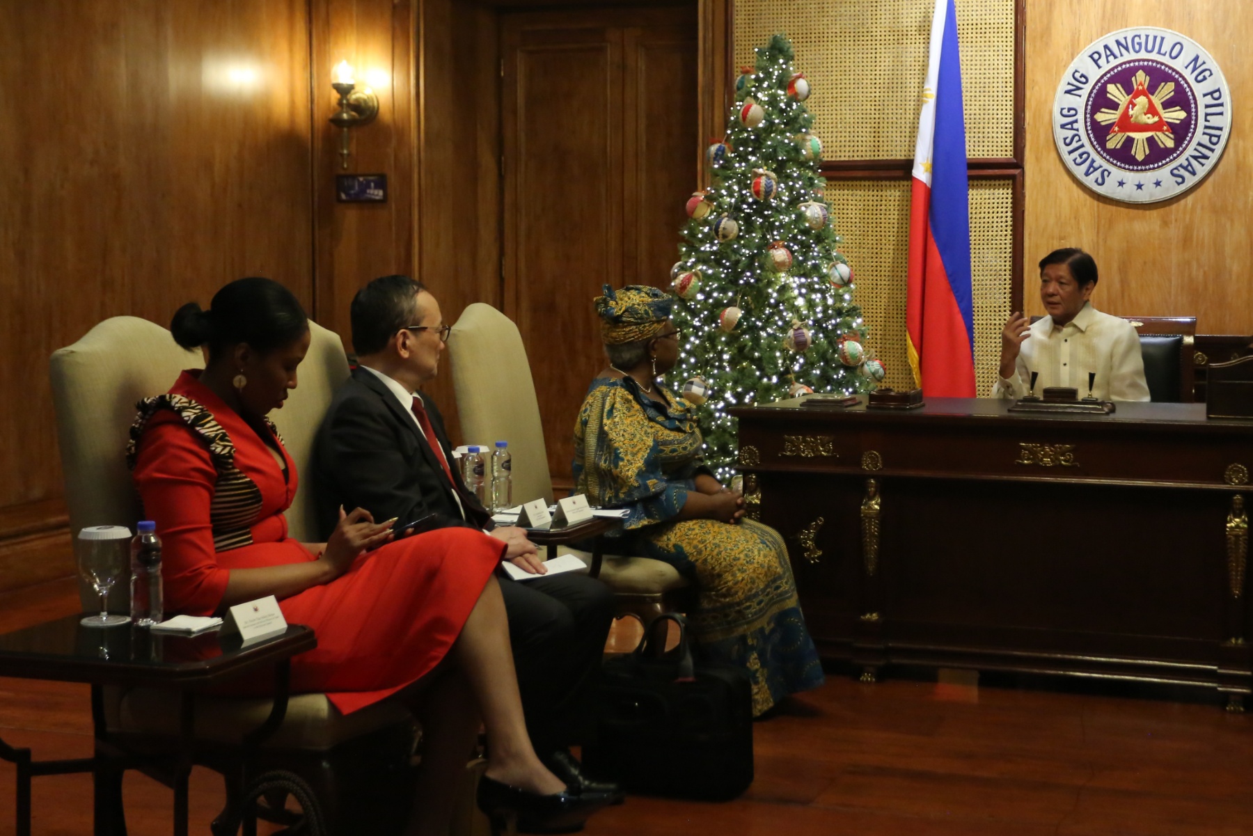 BBM talks trade with WTO chief and Canadian trade minister
