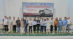 Newport, PAGCOR donate mobile lab to Malabon