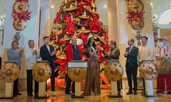 The Manila Hotel rings in the holiday season with its annual Christmas tree lighting ceremony