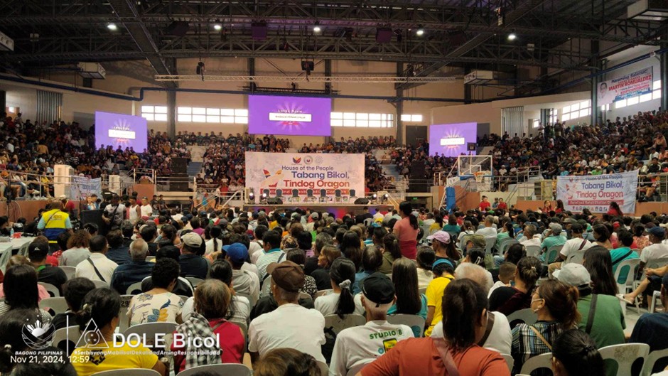 DOLE distributes P210-M TUPAD aid to typhoon victims in CamSur 