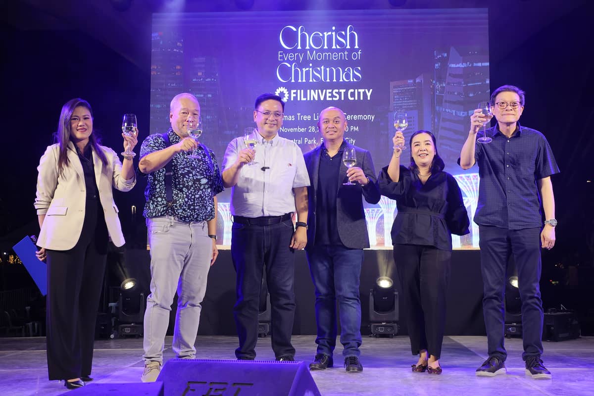 Alabang’s holiday destination Filinvest City executives unveil new Events Stage.