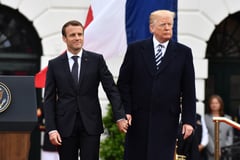 Macron hopes to use special relationship to sway Trump