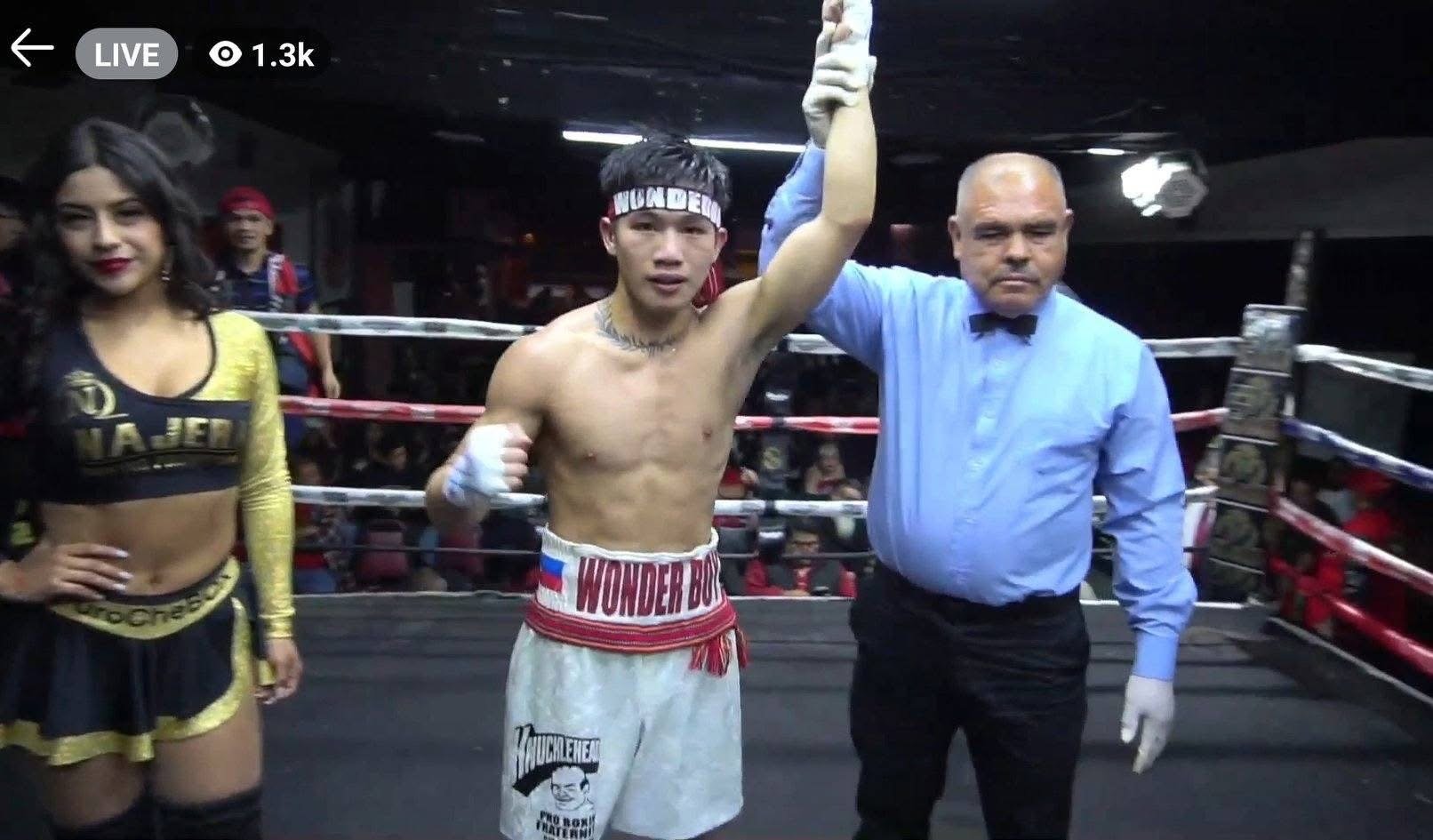 Carl Jammes Martin boosts his record to 24-0 with 19 knockouts after stopping Juan Tostado of Mexico in Tijuana.