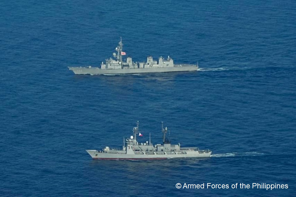 Japan, US, Philippines conduct maritime exercise