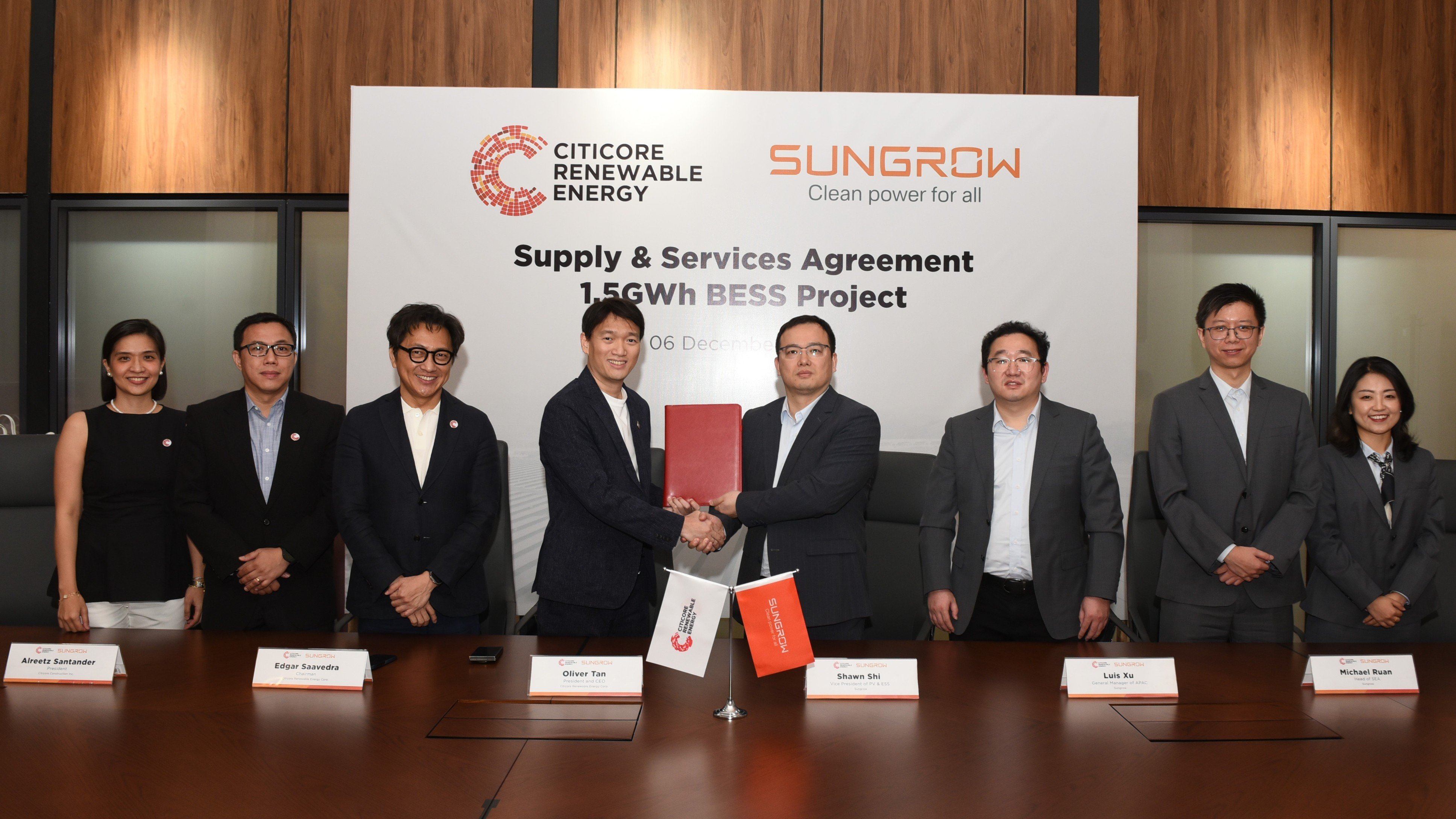 CREC develops BESS via Sungrow accord 