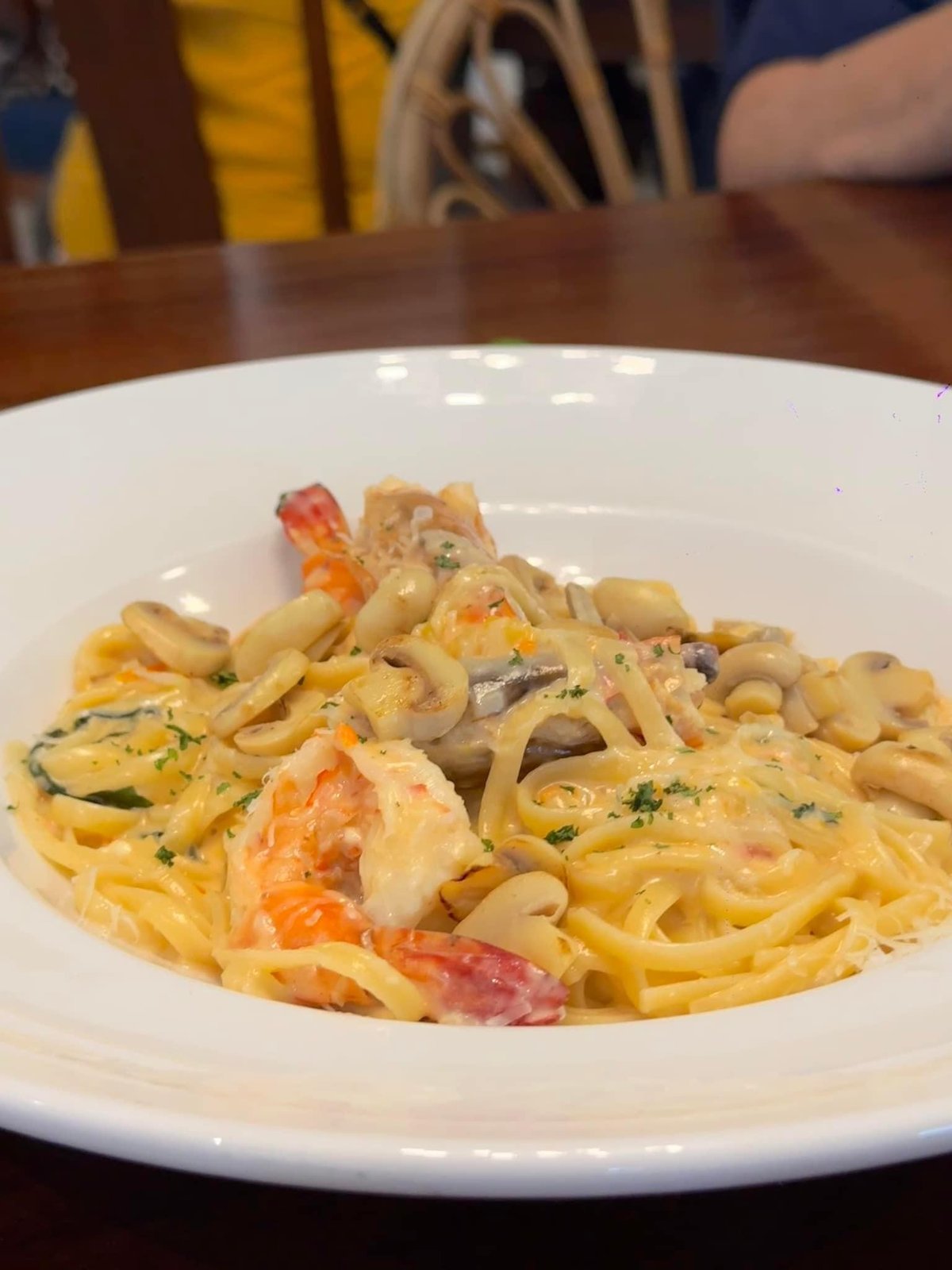 Prawn pasta