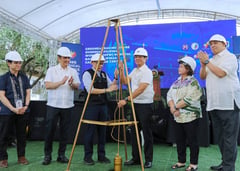 Ople honored in groundbreaking rites
