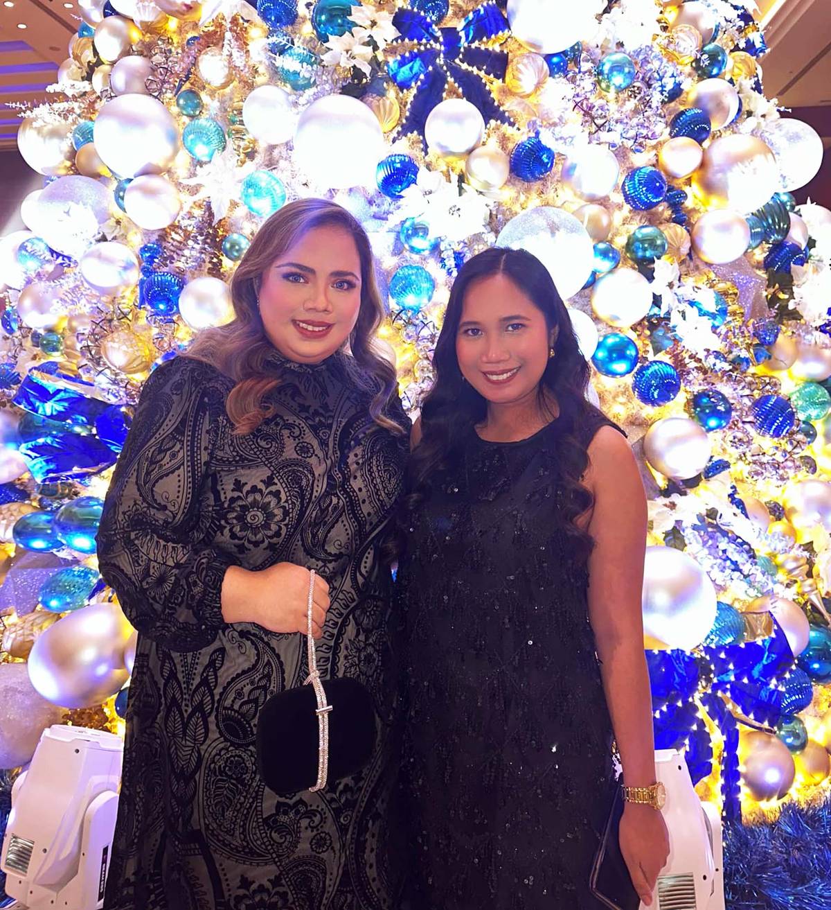Amapola Garcia, senior events manager and Joy Tuga, reservations manager.