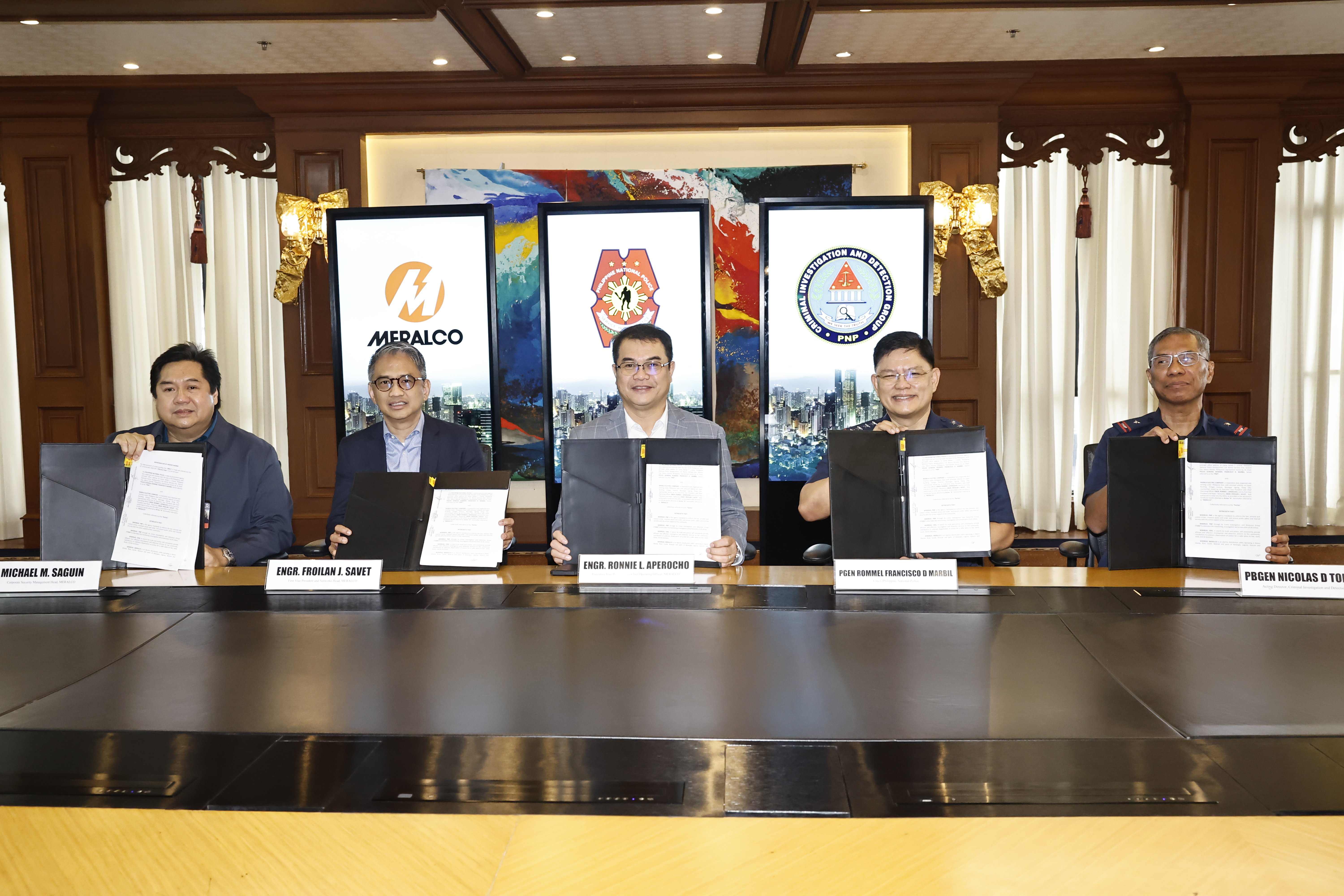 PNP, Meralco partner vs electricity theft