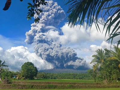 DOH assures enough supply of N95 masks amid Kanlaon eruption