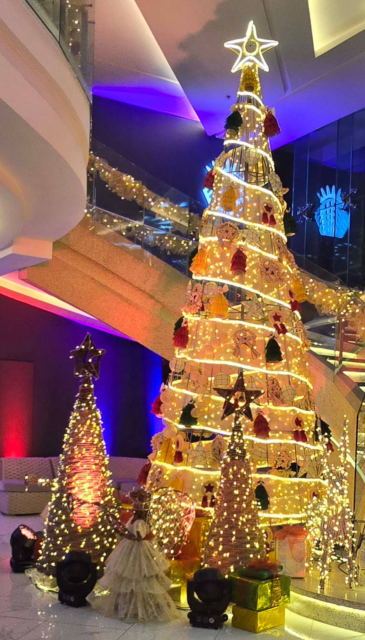 Christmas Tree at Golden Peak Hotel and Suites