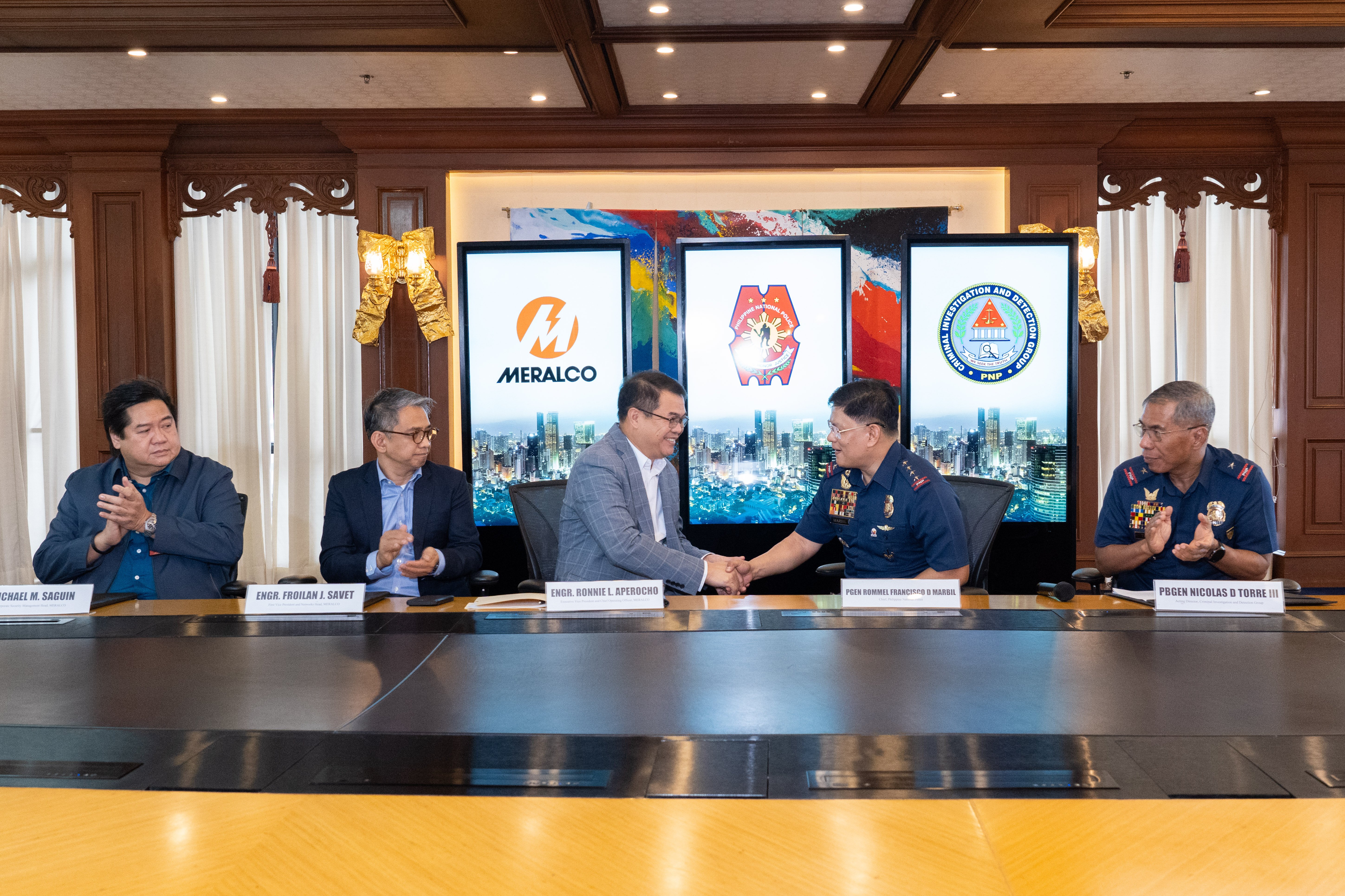 Meralco, PNP partner vs power pilferage