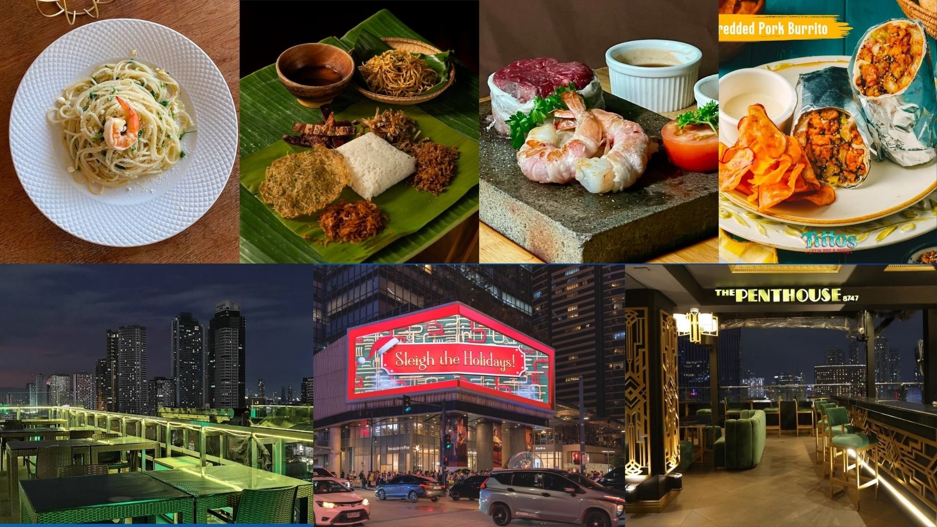 Discover ultimate Christmas dining and getaway spots around the metro