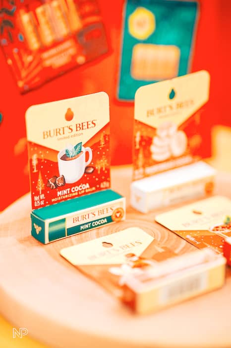 Limited edition beeswax lip balms.