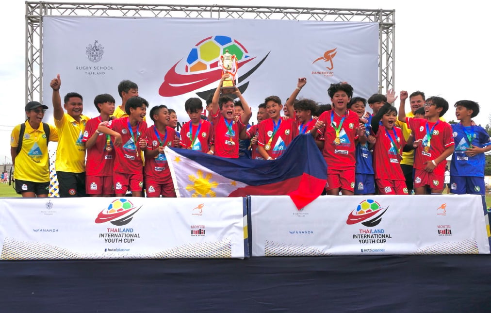 Phl football talent shines in Thailand International Youth Cup