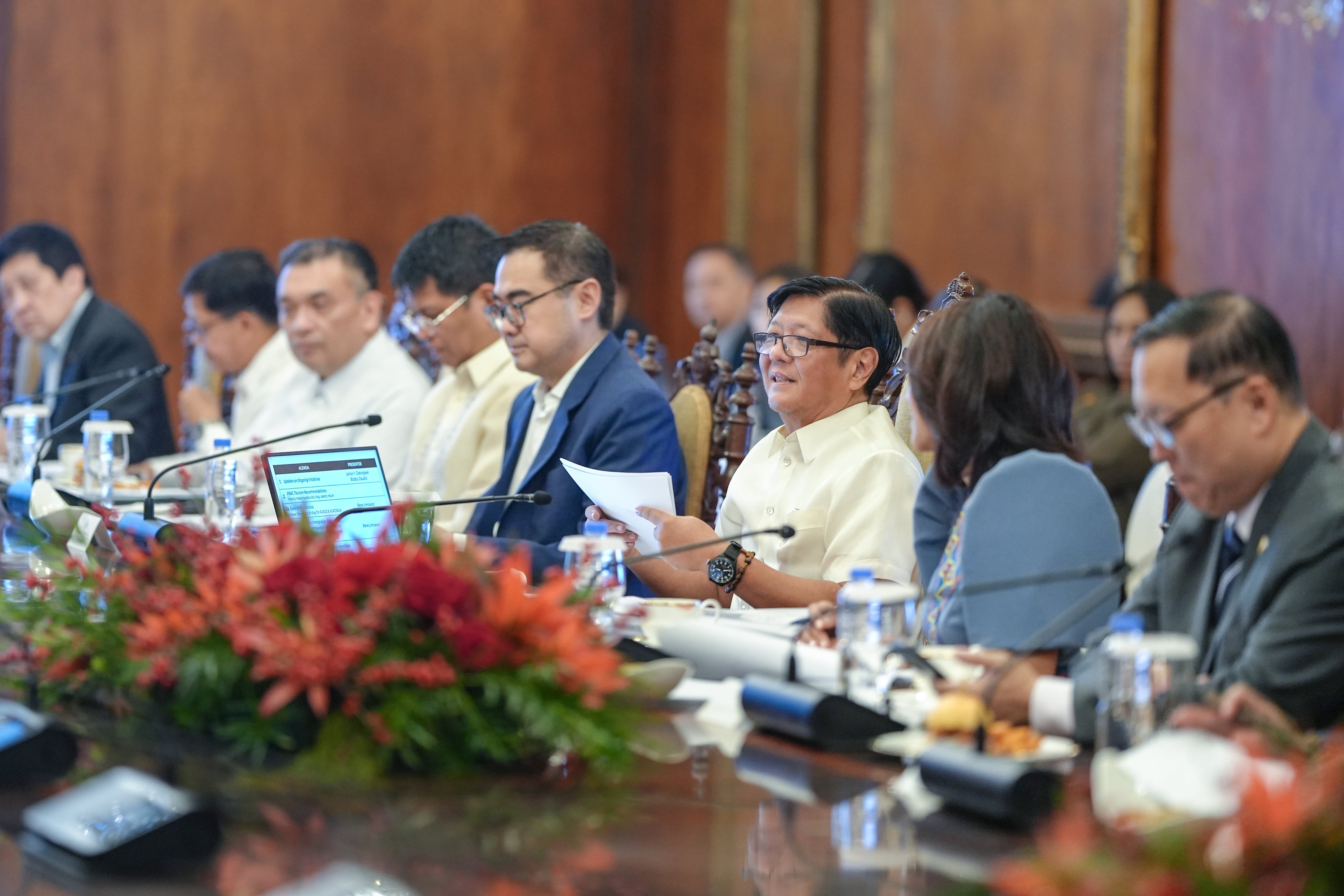 Marcos approves proposals boosting tourism
