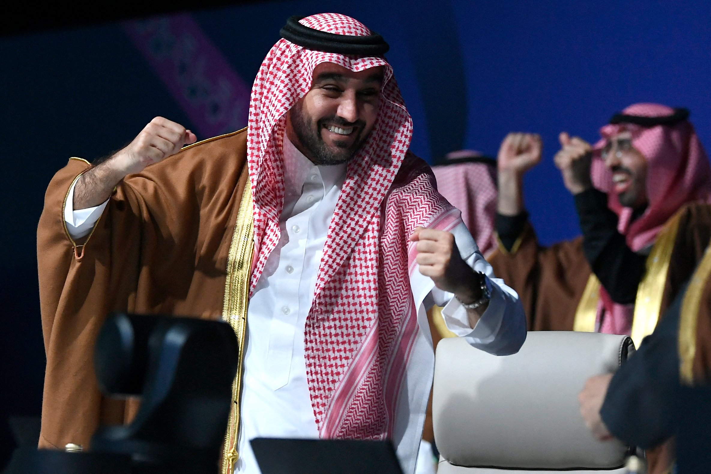 MATTER OF PRIDE: Saudis celebrate 2034 FIFA World Cup hosting