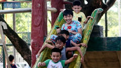 Playtime bliss at the park