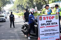 (December 13, 2024)…………Quezon City Police District QCPD Station 10 conducts Oplan Sita anti-crime along East Avenue in Quezon City to increase police visibility and avoid criminal activity and to ensure the safety of the people, most likely during the Christmas celebration…….Photo/Analy Labor