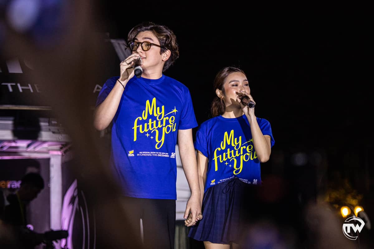 Seth Fedelin and Francine Diaz sing ‘Museo’ to promote their upcoming movie ‘My Future You.’