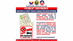 Greenhills-West Crame Connector Road opened