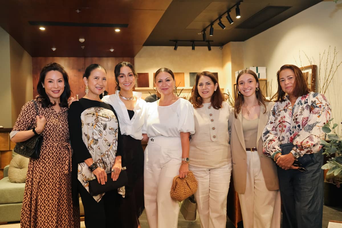 Ana Lorenzana De Ocampo, Mia Borromeo, Stephanie Kienle Gonzalez, Marilu Batchelor, Ane Preysler, Ali Preysler and Bambina Olivares.